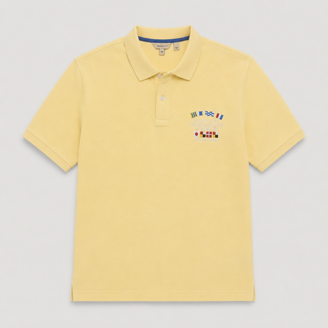 Gant | Polo T-Shirt | Yellow