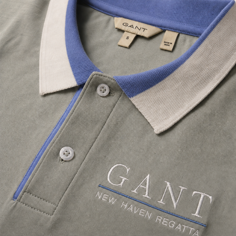 Gant | Polo T-Shirt | Grey