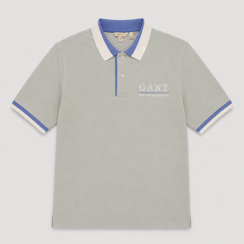 Gant | Polo T-Shirt | Grey