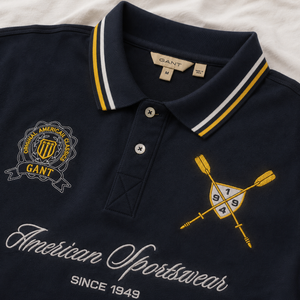 Gant | Polo T-Shirt | Navy