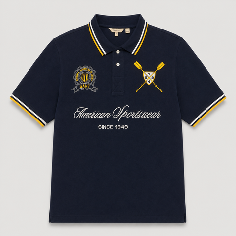 Gant | Polo T-Shirt | Navy