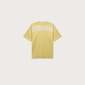 GymShark | Yellow Round Neck T-Shirt