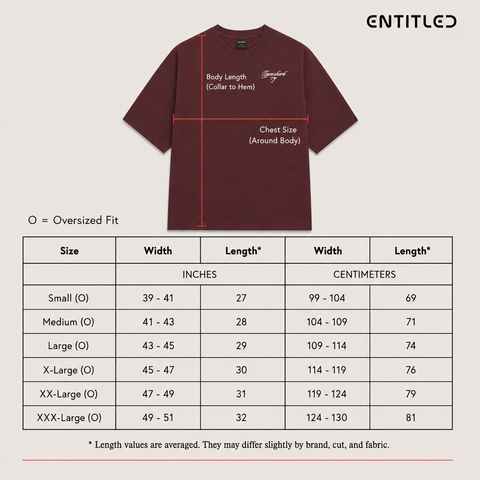 GymShark | Oversized Round Neck T-Shirt | Maroon