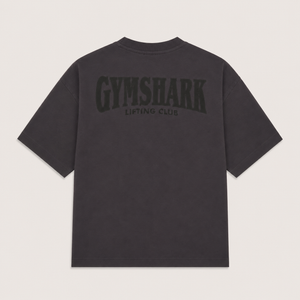 GymShark | Oversized Round Neck T-Shirt | Black