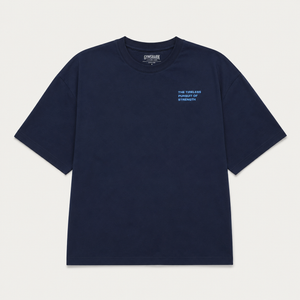 GymShark | Oversized Round Neck T-Shirt | Navy Blue
