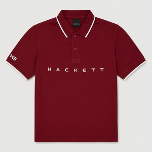 Hackett | Polo T-Shirt | Maroon