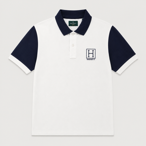 Hackett | Polo T-Shirt | White