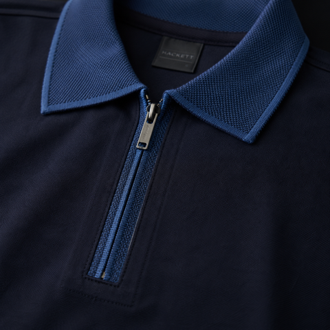 Hackett | Polo T-Shirt | Navy