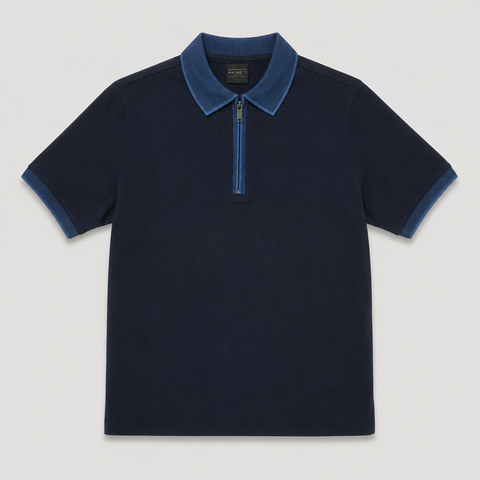 Hackett | Polo T-Shirt | Navy