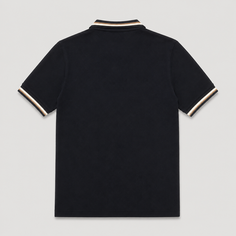 Hackett | Polo T-Shirt | Black