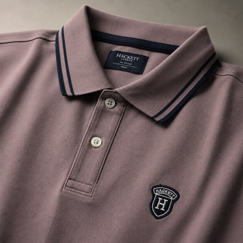 Hackett | Polo T-Shirt | Pink