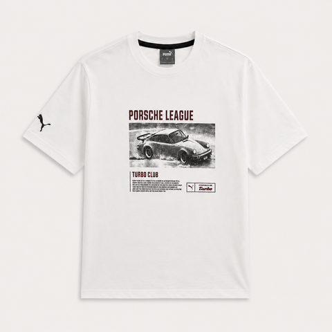 Puma | White Round Neck T-Shirt