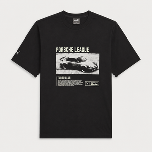 Puma | Black Round Neck T-Shirt