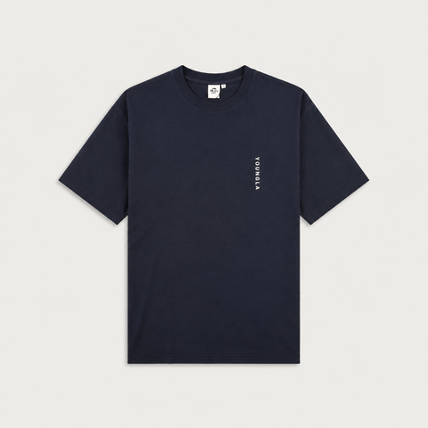 Young LA | Oversized Round Neck T-Shirt | Grey