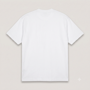 Young LA | Oversized Round Neck T-Shirt | White