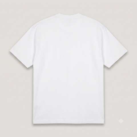 Young LA | Oversized Round Neck T-Shirt | White