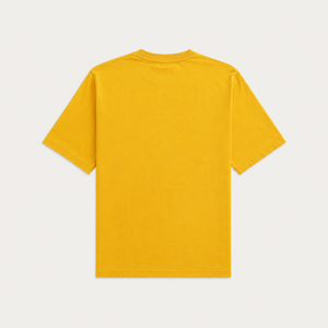 Young LA | Oversized Round Neck T-Shirt | Yellow