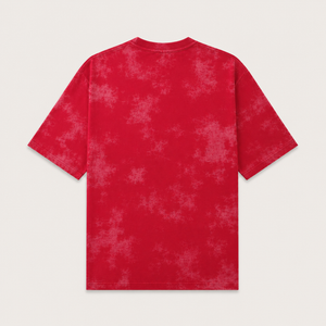 Young LA | Oversized Round Neck T-Shirt | Red