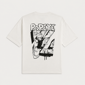 Young LA | Oversized Round Neck T-Shirt | White