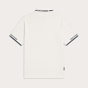 Armani Exchange | White Polo T-Shirt