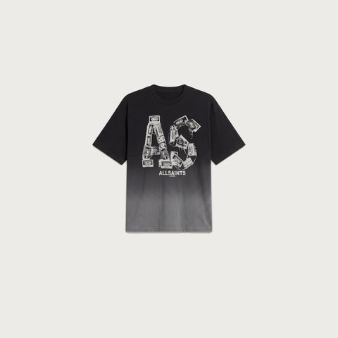 AllSaints | Black Round Neck T-Shirt