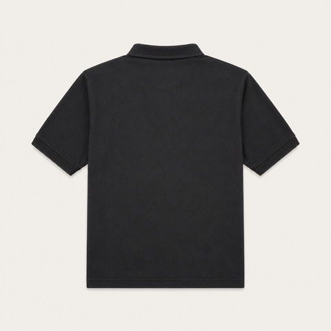 Armani Exchange | Black Polo T-Shirt