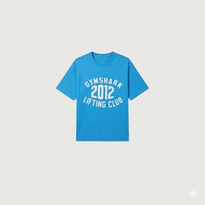 GymShark | Blue Round Neck T-Shirt