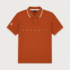 Hackett | Orange Polo T-Shirt