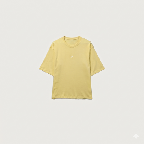 GymShark | Yellow Round Neck T-Shirt