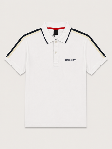 Hackett | White Polo T-Shirt