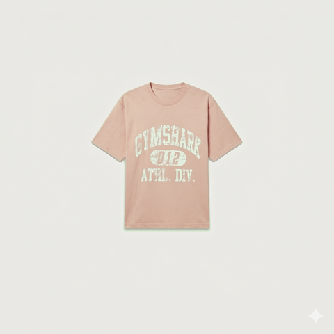 GymShark | Pink Round Neck T-Shirt