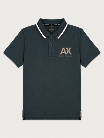 Armani Exchange | Green Polo T-Shirt