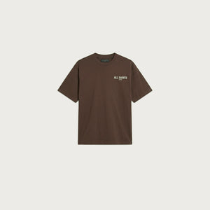 AllSaints | Brown Round Neck T-Shirt