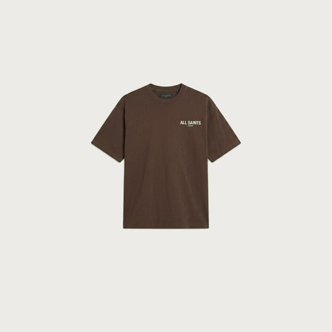 AllSaints | Brown Round Neck T-Shirt