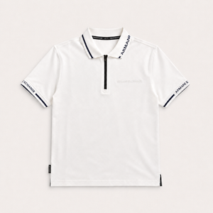Armani Exchange | White Polo T-Shirt